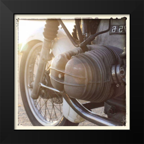 Sunset Ride IV Black Modern Wood Framed Art Print by Stramel, Renee W.