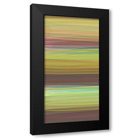 Fumes II Black Modern Wood Framed Art Print with Double Matting by Johnson, Jason