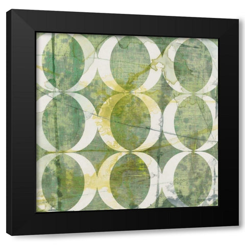 Metric Link IV Black Modern Wood Framed Art Print by Goldberger, Jennifer