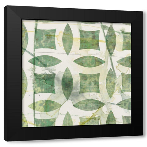 Metric Link VI Black Modern Wood Framed Art Print by Goldberger, Jennifer