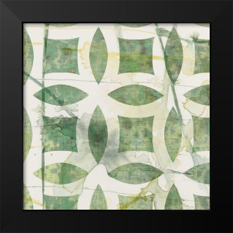 Metric Link VI Black Modern Wood Framed Art Print by Goldberger, Jennifer