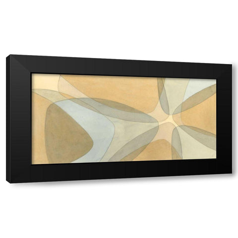 Nexus I Black Modern Wood Framed Art Print with Double Matting by Stramel, Renee W.