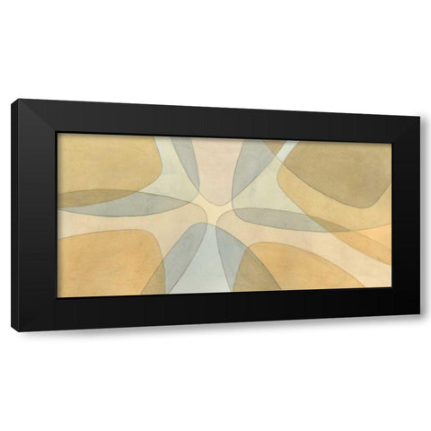 Nexus II Black Modern Wood Framed Art Print by Stramel, Renee W.