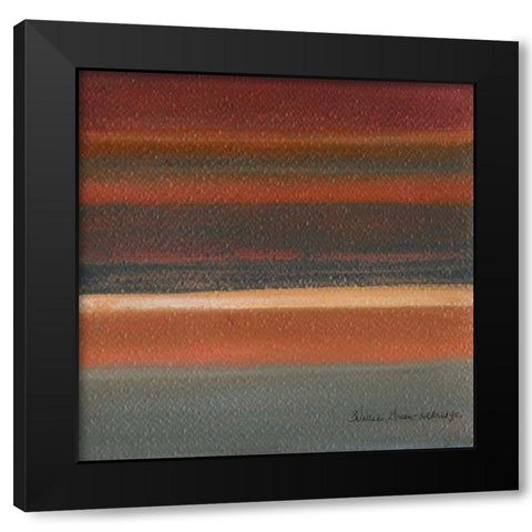 Radiance I Black Modern Wood Framed Art Print with Double Matting by Green-Aldridge, W.