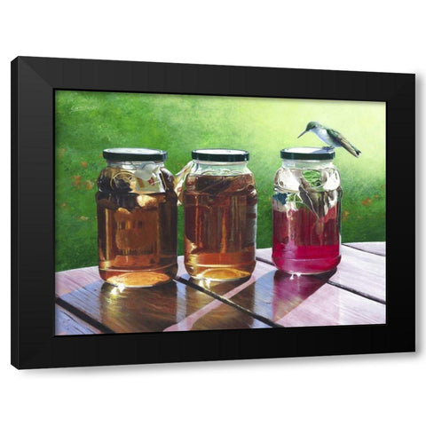 Suntea Black Modern Wood Framed Art Print with Double Matting by Szatkowski, Fred