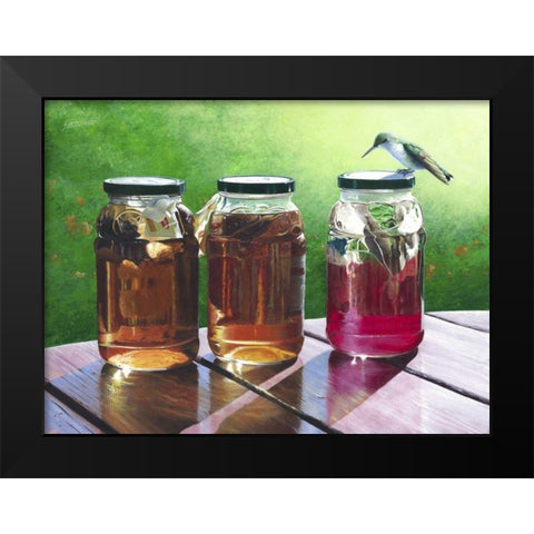 Suntea Black Modern Wood Framed Art Print by Szatkowski, Fred