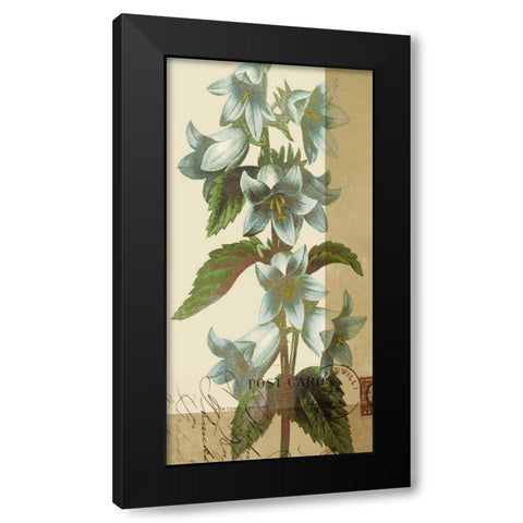 French Blue I Black Modern Wood Framed Art Print by Green-Aldridge, W.