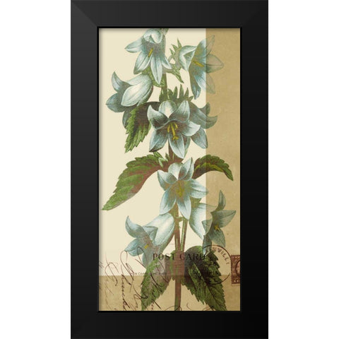 French Blue I Black Modern Wood Framed Art Print by Green-Aldridge, W.