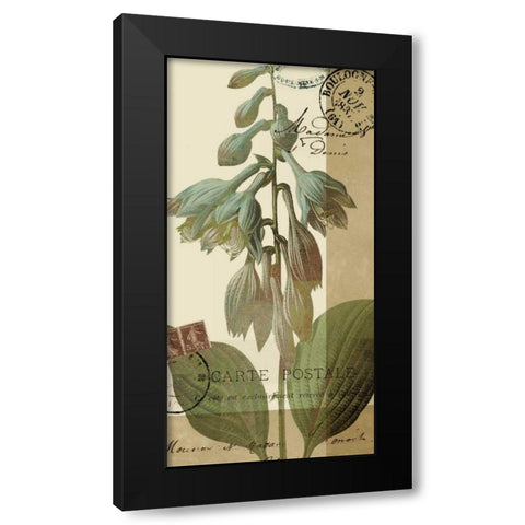 French Blue II Black Modern Wood Framed Art Print by Green-Aldridge, W.