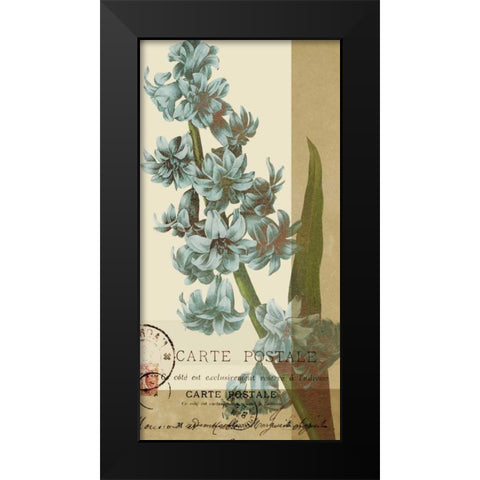French Blue III Black Modern Wood Framed Art Print by Green-Aldridge, W.