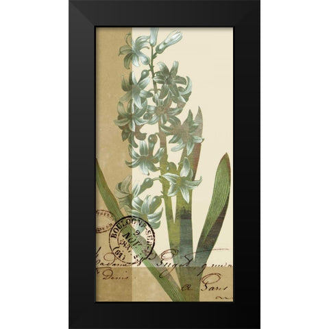 French Blue IV Black Modern Wood Framed Art Print by Green-Aldridge, W.