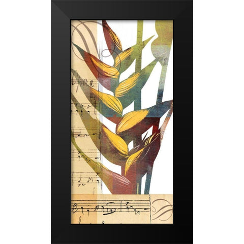 Emeraude Opera I Black Modern Wood Framed Art Print by Green-Aldridge, W.