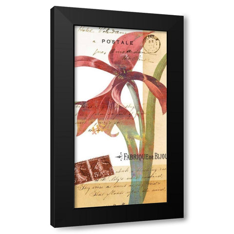 Crowning Glory I Black Modern Wood Framed Art Print by Green-Aldridge, W.