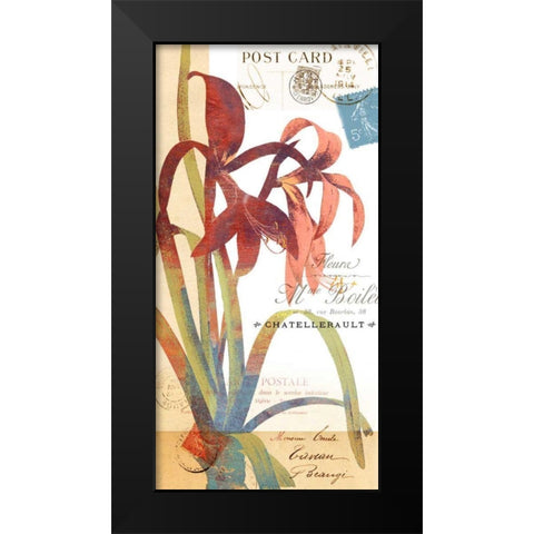 Crowning Glory II Black Modern Wood Framed Art Print by Green-Aldridge, W.