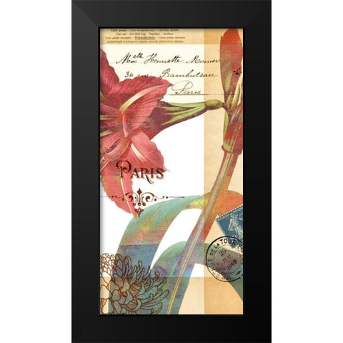 Crowning Glory III Black Modern Wood Framed Art Print by Green-Aldridge, W.