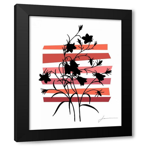 Color Shade IV Black Modern Wood Framed Art Print by Burghardt, James