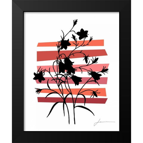 Color Shade IV Black Modern Wood Framed Art Print by Burghardt, James