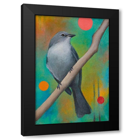 Mysteries of the Universe XIV Black Modern Wood Framed Art Print by Evans, Bridget G.