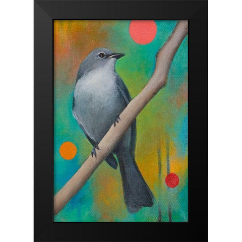 Mysteries of the Universe XIV Black Modern Wood Framed Art Print by Evans, Bridget G.