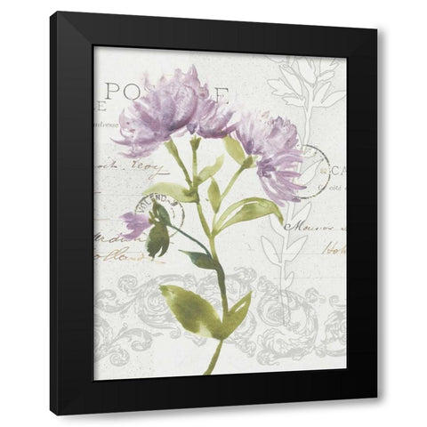 Romantic Watercolor II Black Modern Wood Framed Art Print by Mosley, Kiana