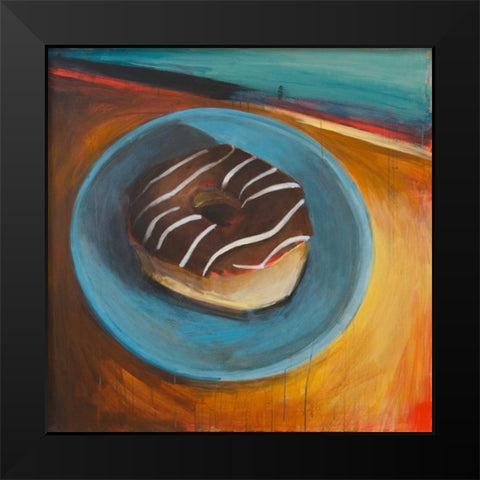 Fresh Daily I Black Modern Wood Framed Art Print by Evans, Bridget G.