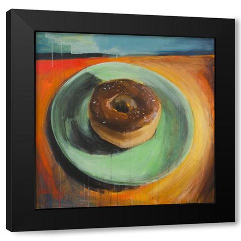 Fresh Daily II Black Modern Wood Framed Art Print by Evans, Bridget G.