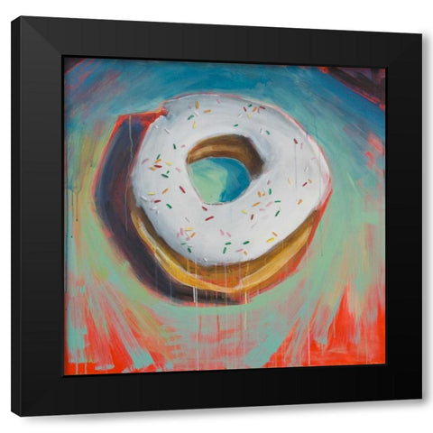 Fresh Daily III Black Modern Wood Framed Art Print with Double Matting by Evans, Bridget G.