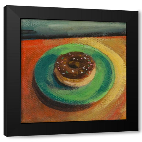 Fresh Daily VI Black Modern Wood Framed Art Print with Double Matting by Evans, Bridget G.
