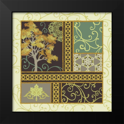 Maple Stories II Black Modern Wood Framed Art Print by Hoffman, Katia