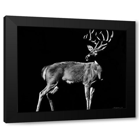 The Prize Black Modern Wood Framed Art Print by Chapman, Julie