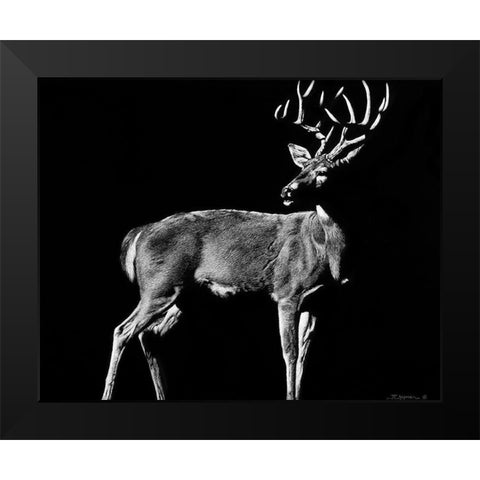 The Prize Black Modern Wood Framed Art Print by Chapman, Julie