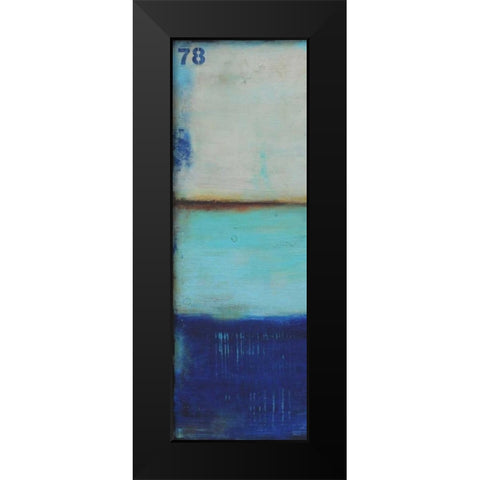 Ocean 78 I Black Modern Wood Framed Art Print by Ashley, Erin