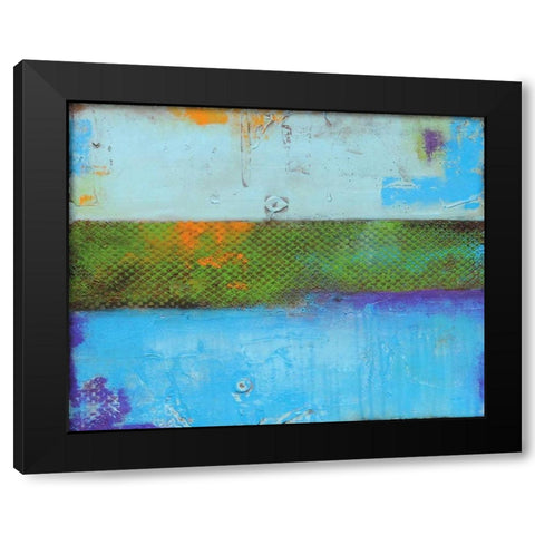 Cactus Garden Black Modern Wood Framed Art Print by Ashley, Erin