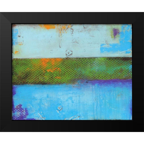 Cactus Garden Black Modern Wood Framed Art Print by Ashley, Erin