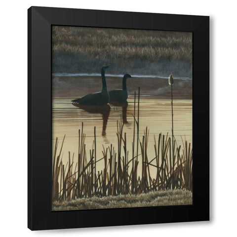 First Light I Black Modern Wood Framed Art Print by Szatkowski, Fred