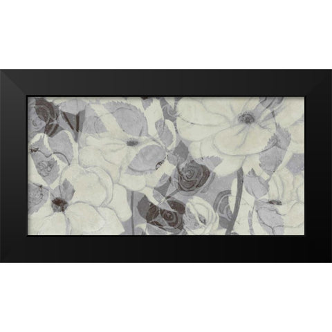 Grey Garden IV Black Modern Wood Framed Art Print by Popp, Grace