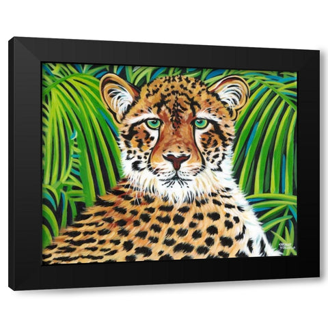 Wild Beauties II Black Modern Wood Framed Art Print by Vitaletti, Carolee