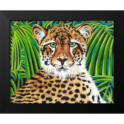 Wild Beauties II Black Modern Wood Framed Art Print by Vitaletti, Carolee