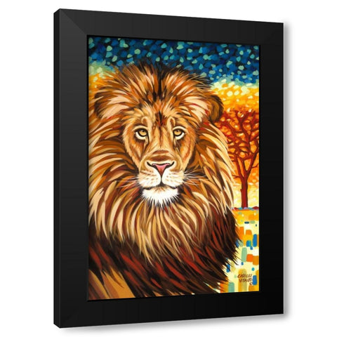 Wild Africa II Black Modern Wood Framed Art Print by Vitaletti, Carolee