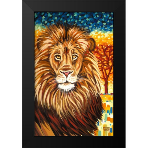 Wild Africa II Black Modern Wood Framed Art Print by Vitaletti, Carolee