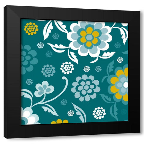 Emerald Forest I Black Modern Wood Framed Art Print by Ketchum, Nicole