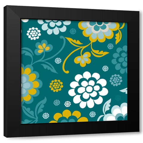 Emerald Forest II Black Modern Wood Framed Art Print by Ketchum, Nicole