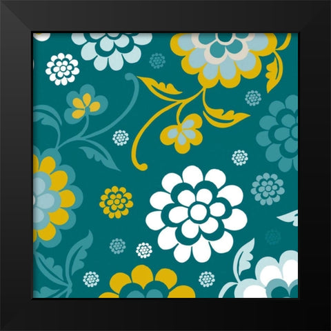 Emerald Forest II Black Modern Wood Framed Art Print by Ketchum, Nicole