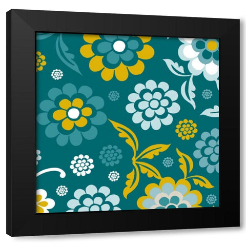 Emerald Forest IV Black Modern Wood Framed Art Print by Ketchum, Nicole