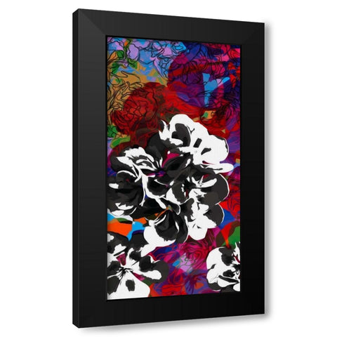 Trace Elements I Black Modern Wood Framed Art Print by Burghardt, James