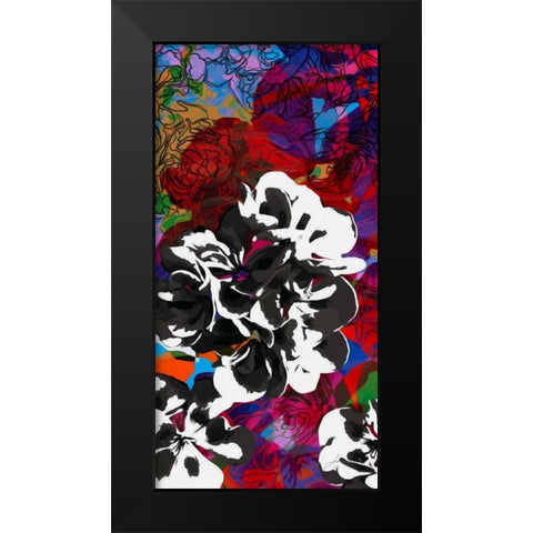 Trace Elements I Black Modern Wood Framed Art Print by Burghardt, James