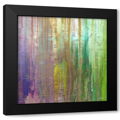 Rushes IV Black Modern Wood Framed Art Print with Double Matting by Butler, John