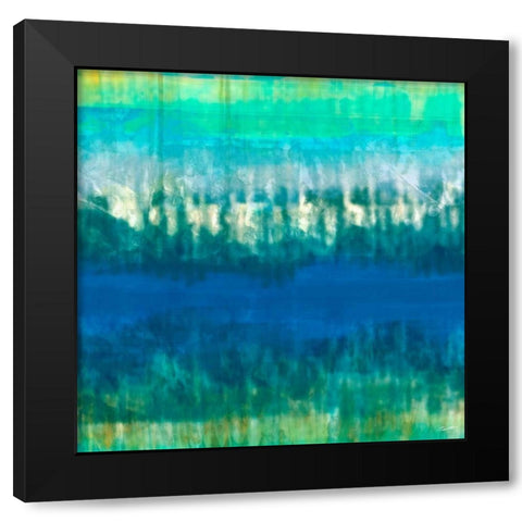 Marine II Black Modern Wood Framed Art Print with Double Matting by Butler, John