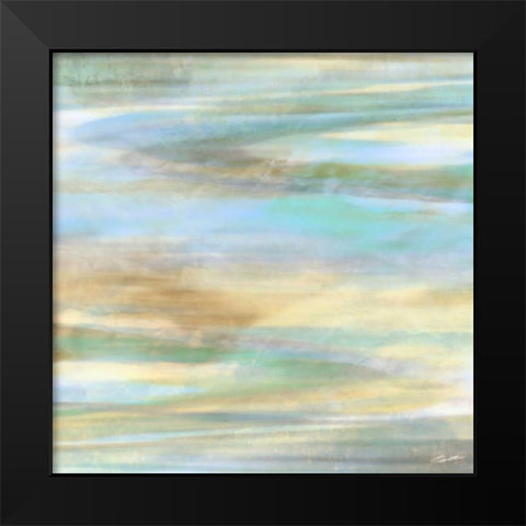 Heaven I Black Modern Wood Framed Art Print by Butler, John