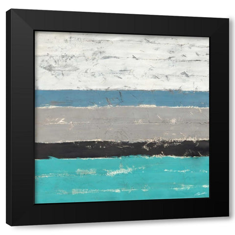 Seawall II Black Modern Wood Framed Art Print by Butler, John